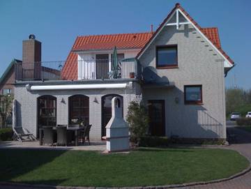 Ferienwohnung für 3 Personen, mit Terrasse und Ausblick in Jork