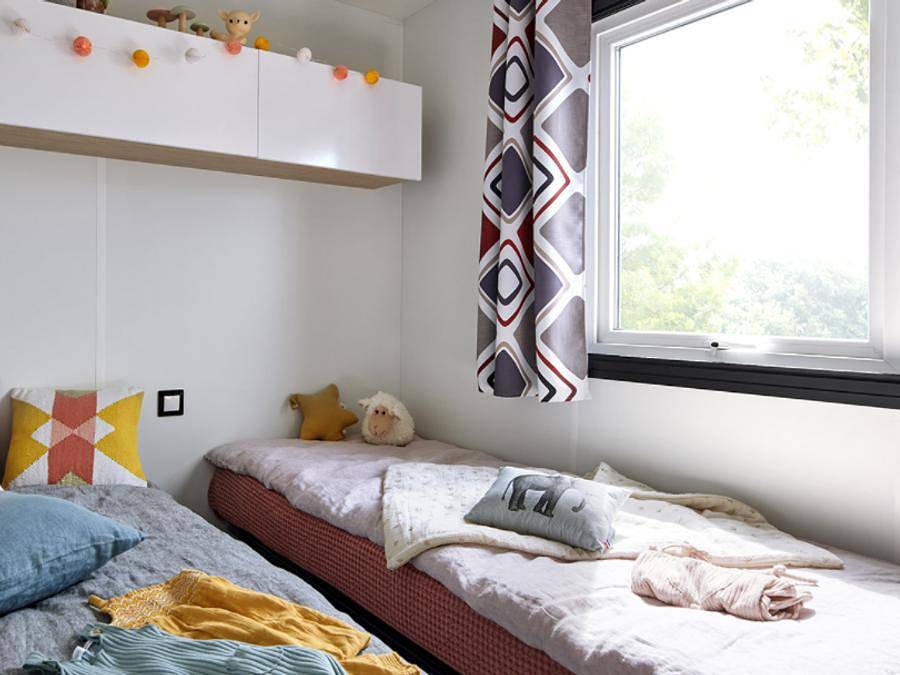 Camping Le Rivage - Mobilhome 6 personas - Grand Confort - 3 habitaciones in Quettehou, Región de Cherbourg