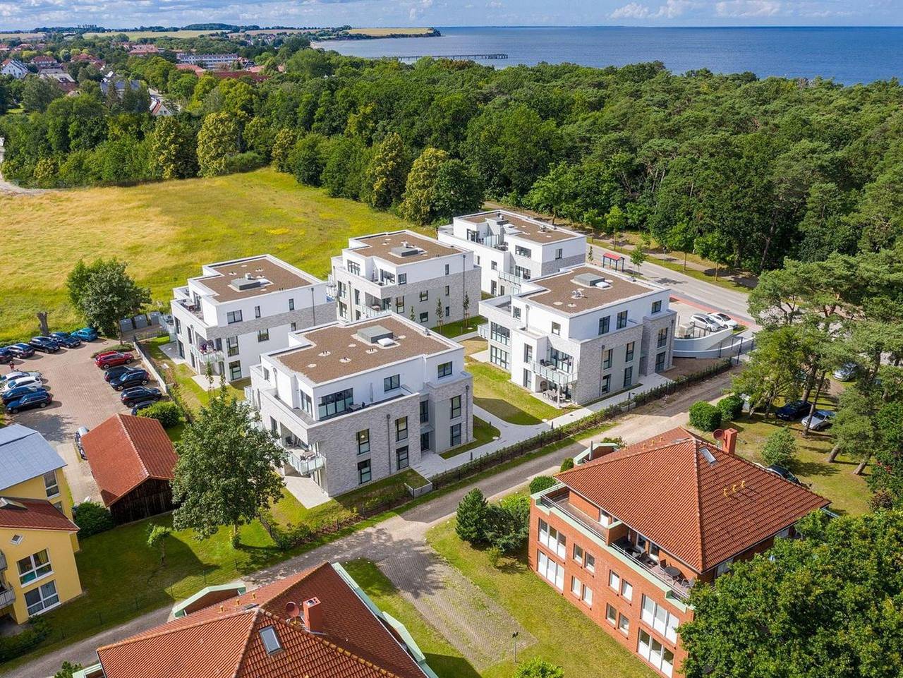 Ganze Ferienwohnung, Aparthotel Ostseeallee - Lichtdurchflutetes Apartment mit sonniger Terrasse und nur 200 m zum Strand in Ostseebad Boltenhagen, Boltenhagen