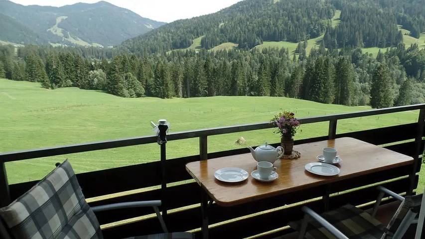 Gîte pour 3 personnes, avec sauna et terrasse à Balderschwang