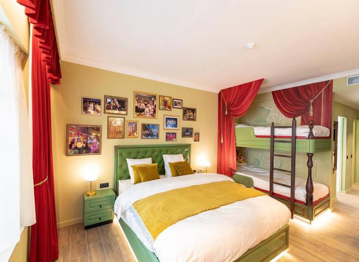 Hôtel pour 6 personnes, avec terrasse