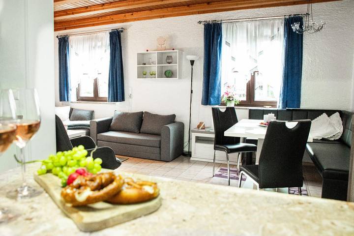 Ferienwohnung für 6 Personen, mit Balkon und Balkon/Terrasse sowie Terrasse und Garten in Lindberg - 3
