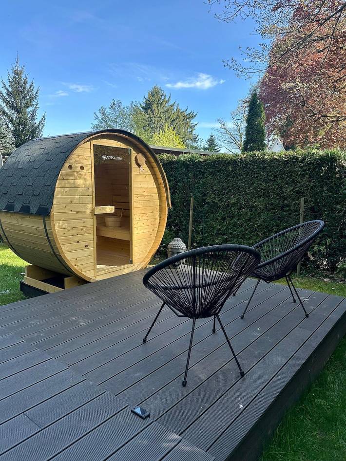 Ferienhaus für 3 Personen, mit Sauna und Garten sowie Terrasse in Chemnitz - 2