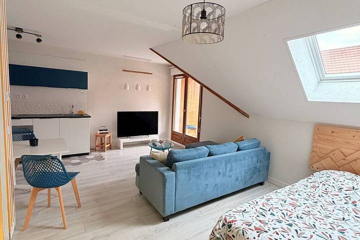 Apartamento entero, Charming studio for 2 pers in the countryside in Faverges, Parque natural regional del Macizo de Bauges