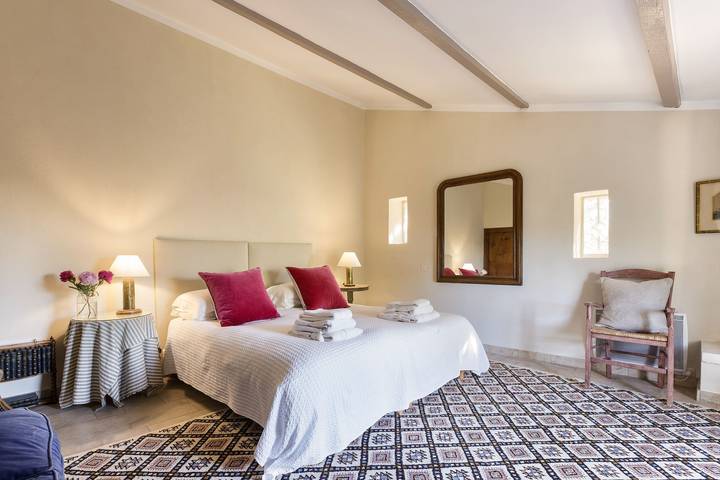 Location de vacances pour 9 personnes, avec jardin et balcon dans Dentelles de Montmirail - 4