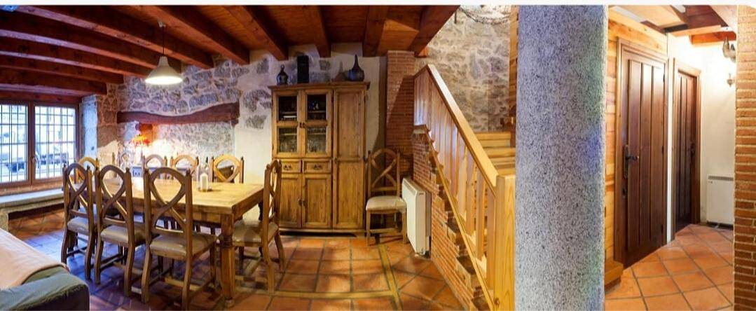 Casa de vacaciones para 8 personas, con terraza y piscina además de jacuzzi y jardín en la Sierra de Béjar - 3