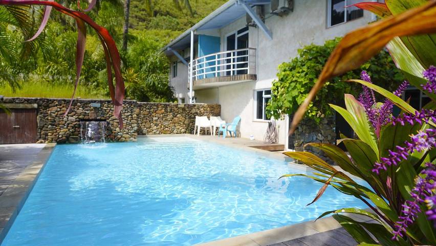 Maison de vacances pour 5 personnes, avec jardin dans Mo'orea