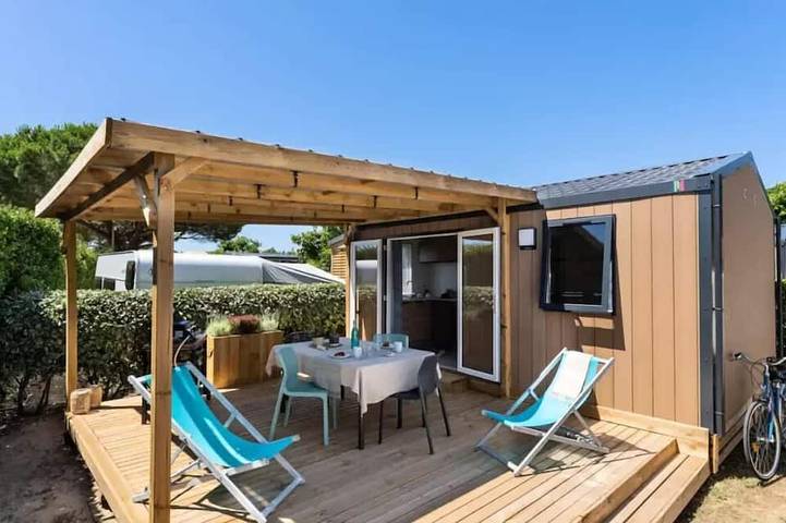 Mobil home pour 2 personnes dans Plage de La Conche des Baleines