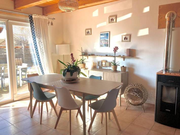 Appartement de vacances pour 2 personnes, avec jardin