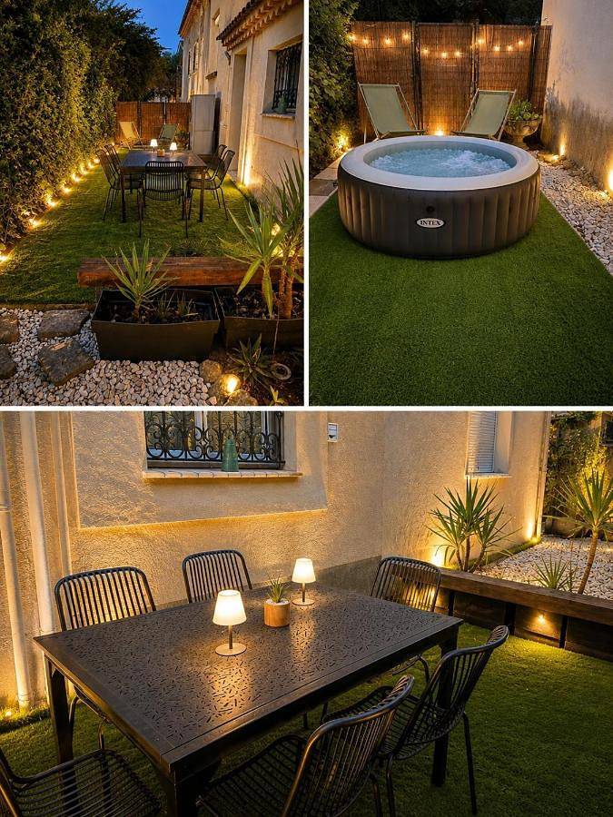 Maison d’hôte pour 4 personnes, avec Jacuzzi ainsi que Terrasse et Jardin