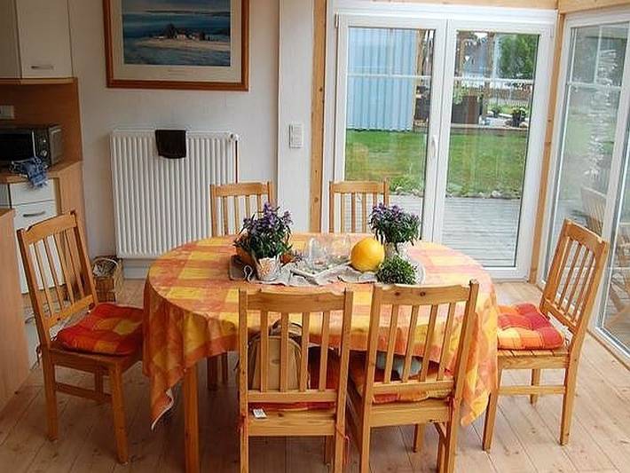 Ferienwohnung für 6 Personen, mit Garten und Sauna, kinderfreundlich in Langholz