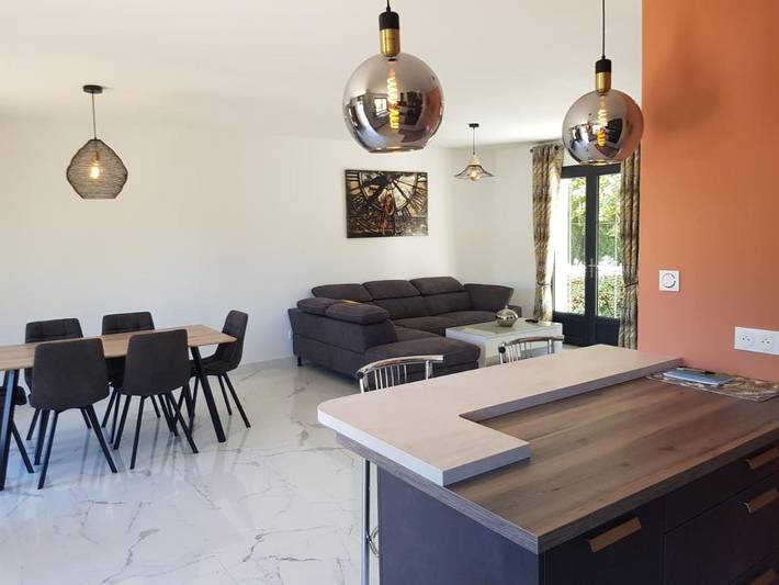 Villa pour 6 personnes, avec jardin, animaux acceptés