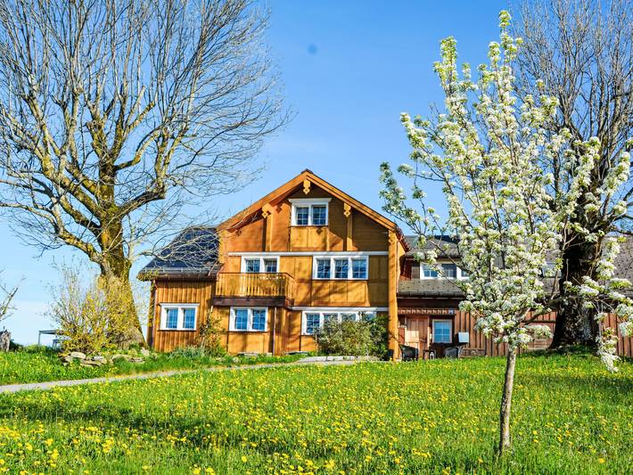Ferienwohnung für 4 Personen, mit Garten und Ausblick sowie Terrasse - 1