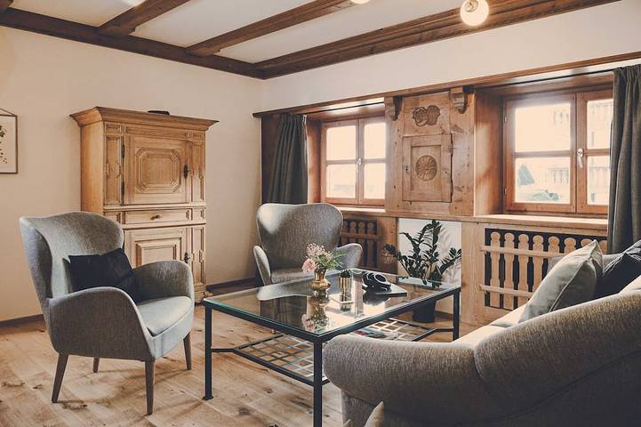 Apartmenthotel für 4 Personen, mit Garten und Sauna sowie Balkon am Tegernsee