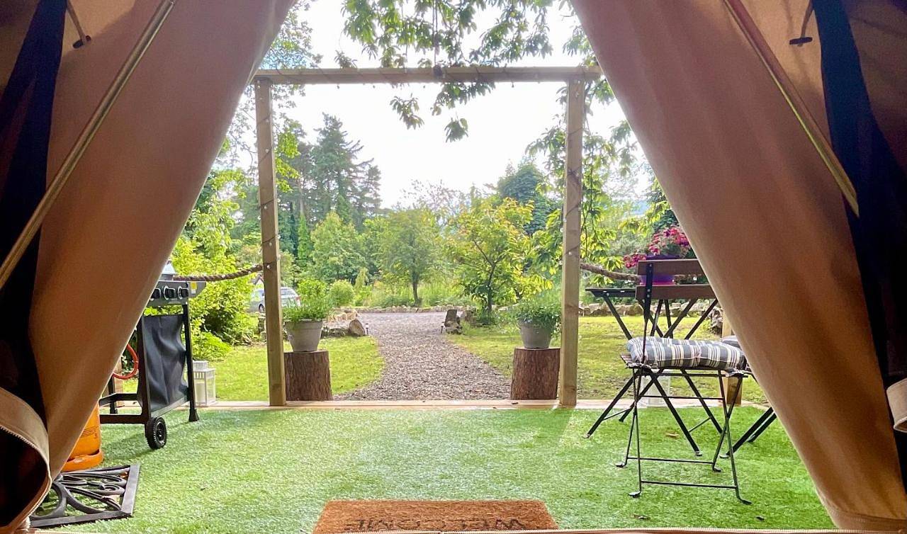 Tent in County Wicklow