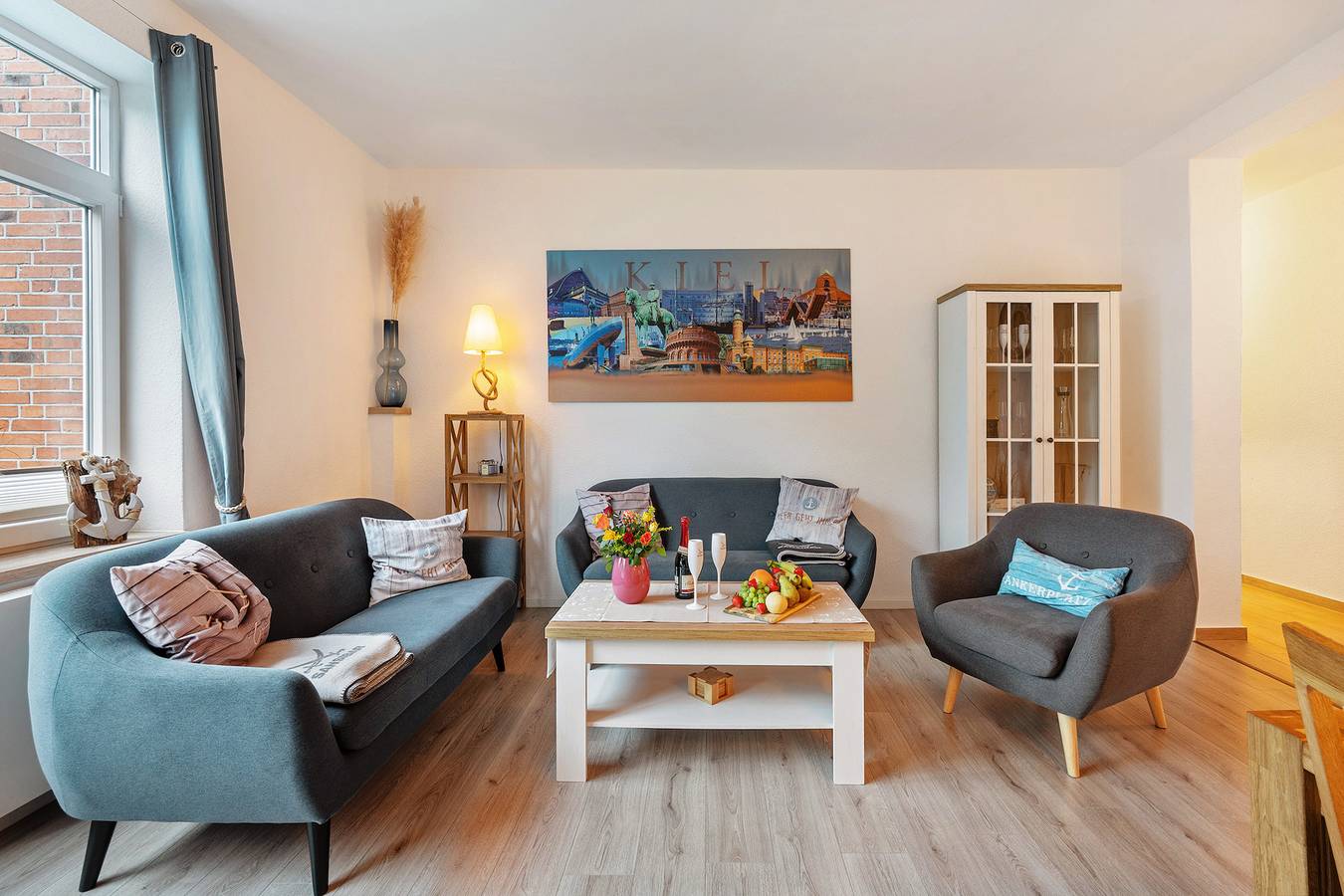 Ganze Wohnung, Ferienwohnung 'Fewo Kronshagen' mit Gemeinschaftsterrasse und Wlan in Kieler Förde, Kronshagen