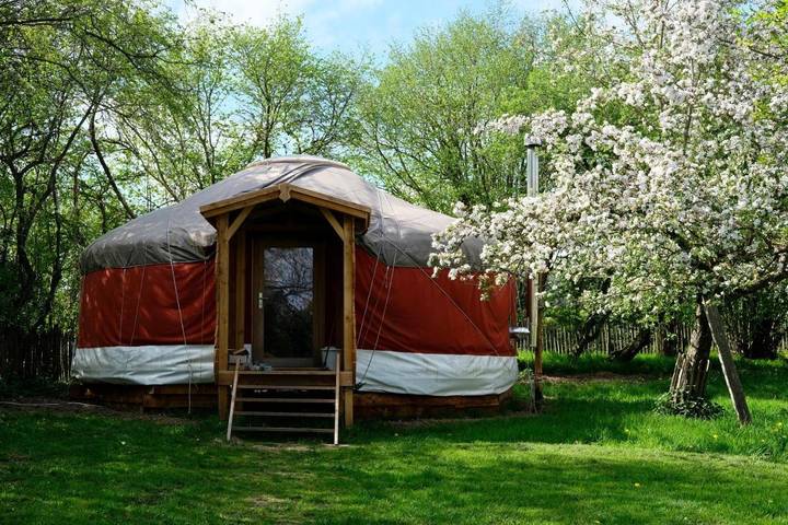 Camping voor 2 personen, met tuin in Regio Namur