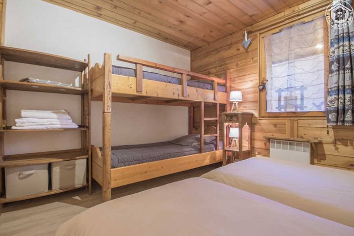 Chalet pour 8 personnes, avec jardin dans La Plagne - 4