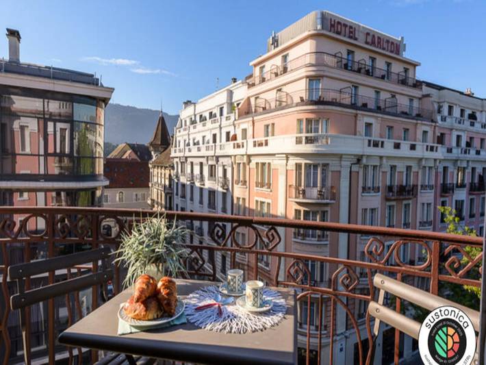 Location de vacances pour 6 personnes, avec balcon à Annecy