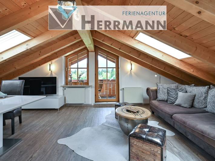 Ferienwohnung für 2 Personen, mit Balkon und Ausblick bei Neuschwanstein