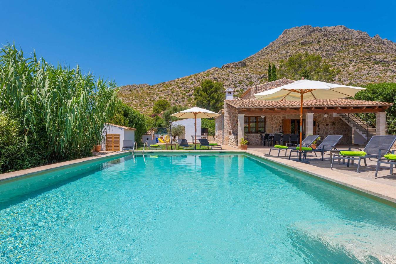 Ca'N Coll - Gemütliches Landhaus mit privatem Pool in Pollença. Wifi gratis in Port de Pollença, Pollença