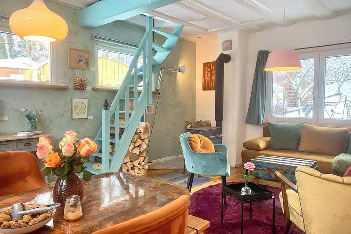 Ferienhaus für 3 Personen, mit Garten in Weinbach