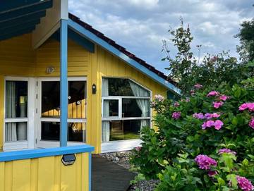 Ferienhaus für 3 Personen, mit Terrasse und Garten in Schönhagen