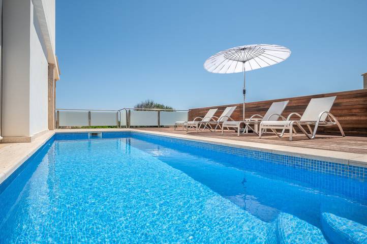 Ferienhaus für 6 Personen, mit Terrasse und Pool in Cala Anguila - 2