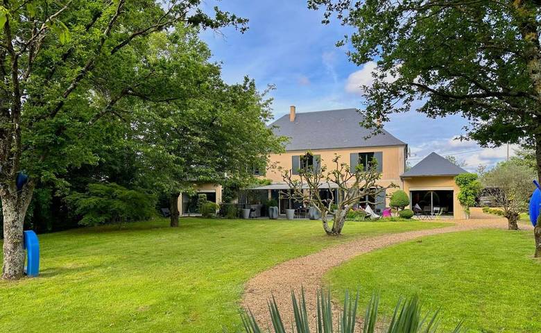 Villa pour 15 personnes, avec sauna et vue ainsi que piscine et jardin, animaux acceptés dans la Sarthe - 3