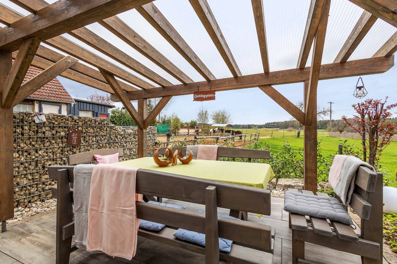 Ferienhaus 'Annodazumol' mit privater Terrasse, privatem Garten und Wlan in Waischenfeld, Frankenalb