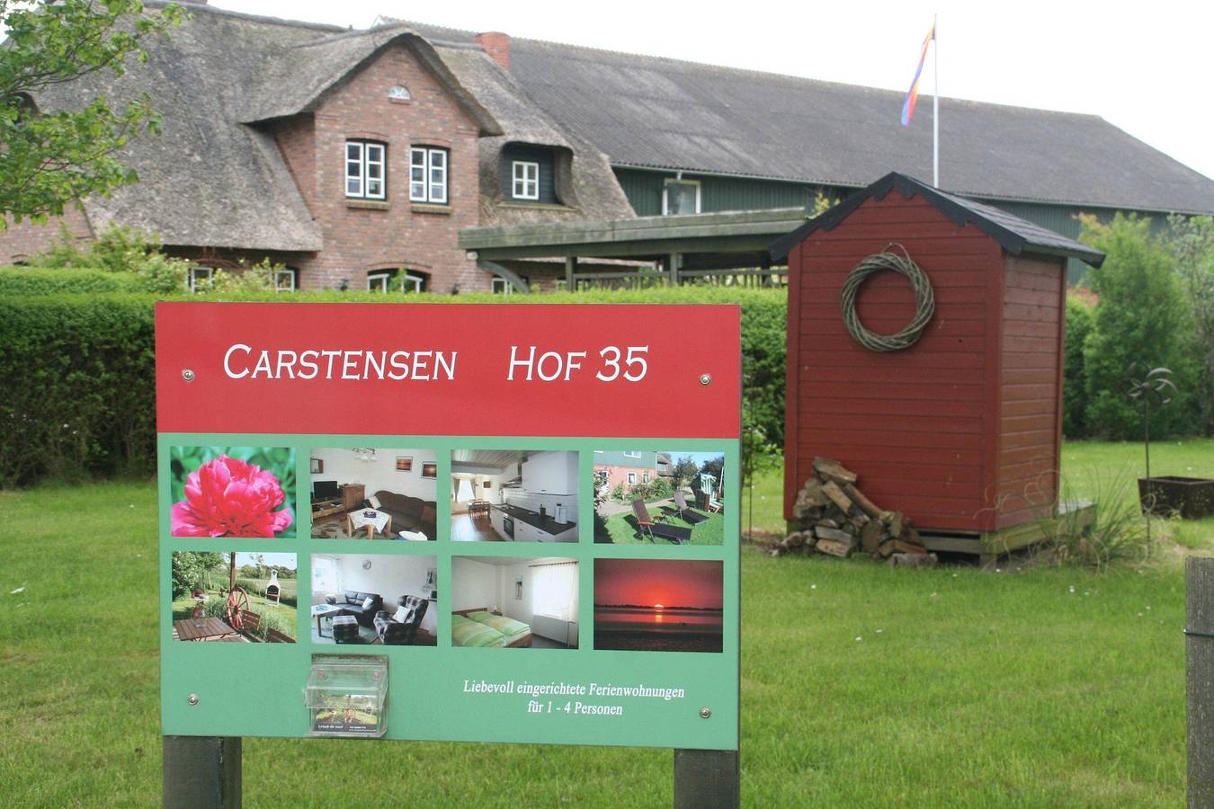 Ganze Ferienwohnung, Ferienhof Carstensen, Wohnung Leuchtturm in Süderende, Föhr