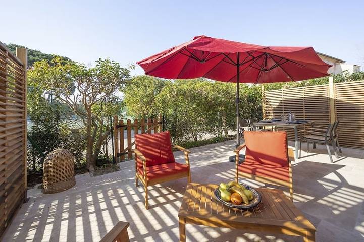 Appartement de vacances pour 2 personnes, avec terrasse et jardin