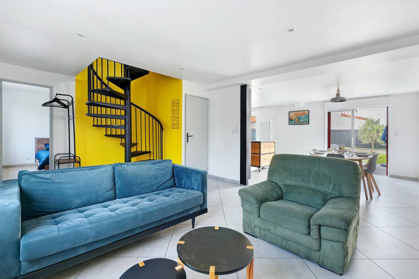 Maison de ville avec Jardin 6p, terrasse privée et Wi-Fi in Tiffauges, Vallée de la Loire