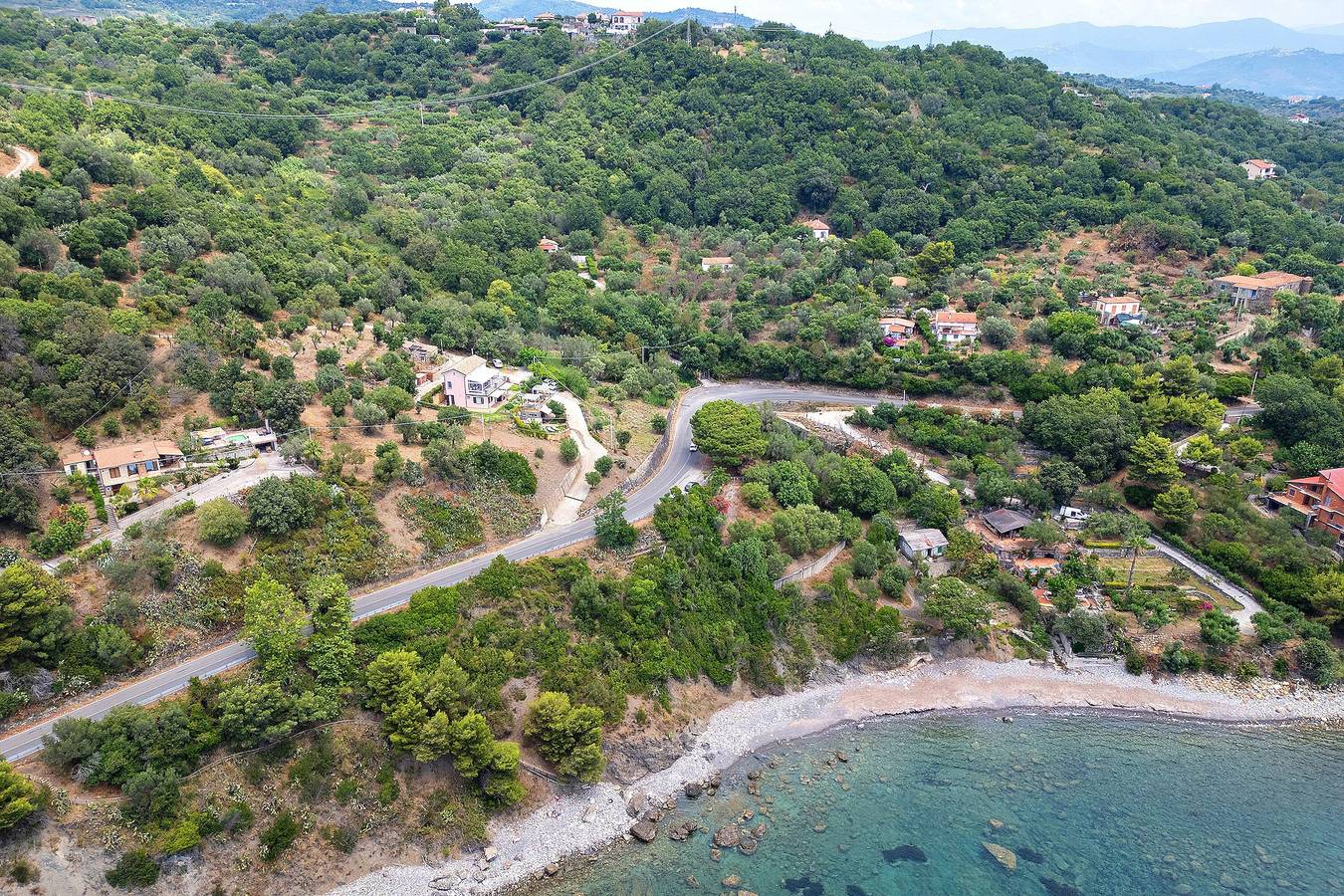 Apartamento entero, Apartamento 'Blu' con vistas al mar, Wi-Fi y aire acondicionado in Casal Velino, Cilento Coast