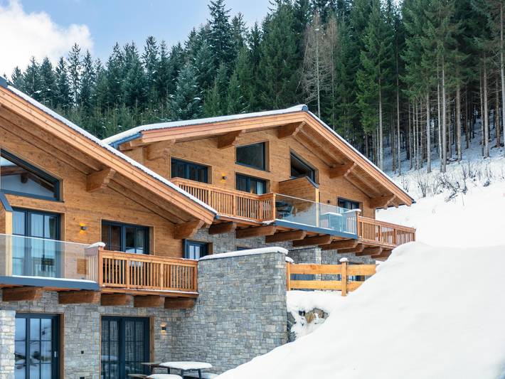 Ferienhaus für 8 Personen, mit Balkon und Terrasse sowie Garten und Sauna im Pongau