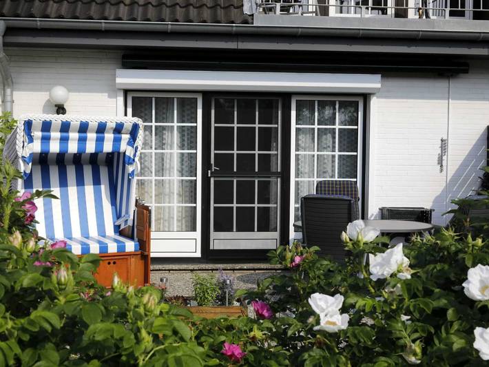 Ferienwohnung für 2 Personen, mit Garten und Terrasse, mit Haustier in Friedrichskoog-Spitze