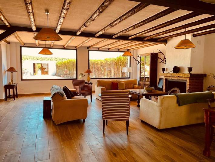 Casa rural para 20 personas, con piscina además de vistas y jardín, Se admiten mascotas en Archidona - 3