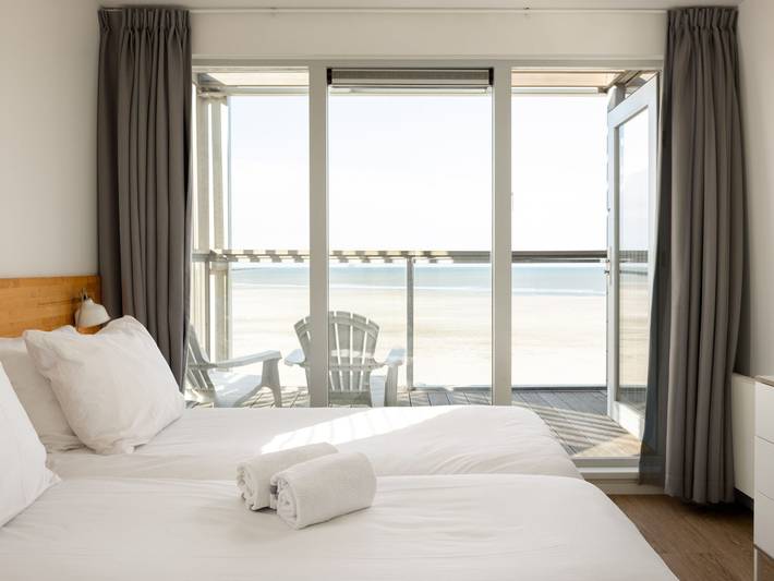 Strandhuis in Hoek van Holland aan Zee in Hoek van Holland, Nederlandse Noordzeekust