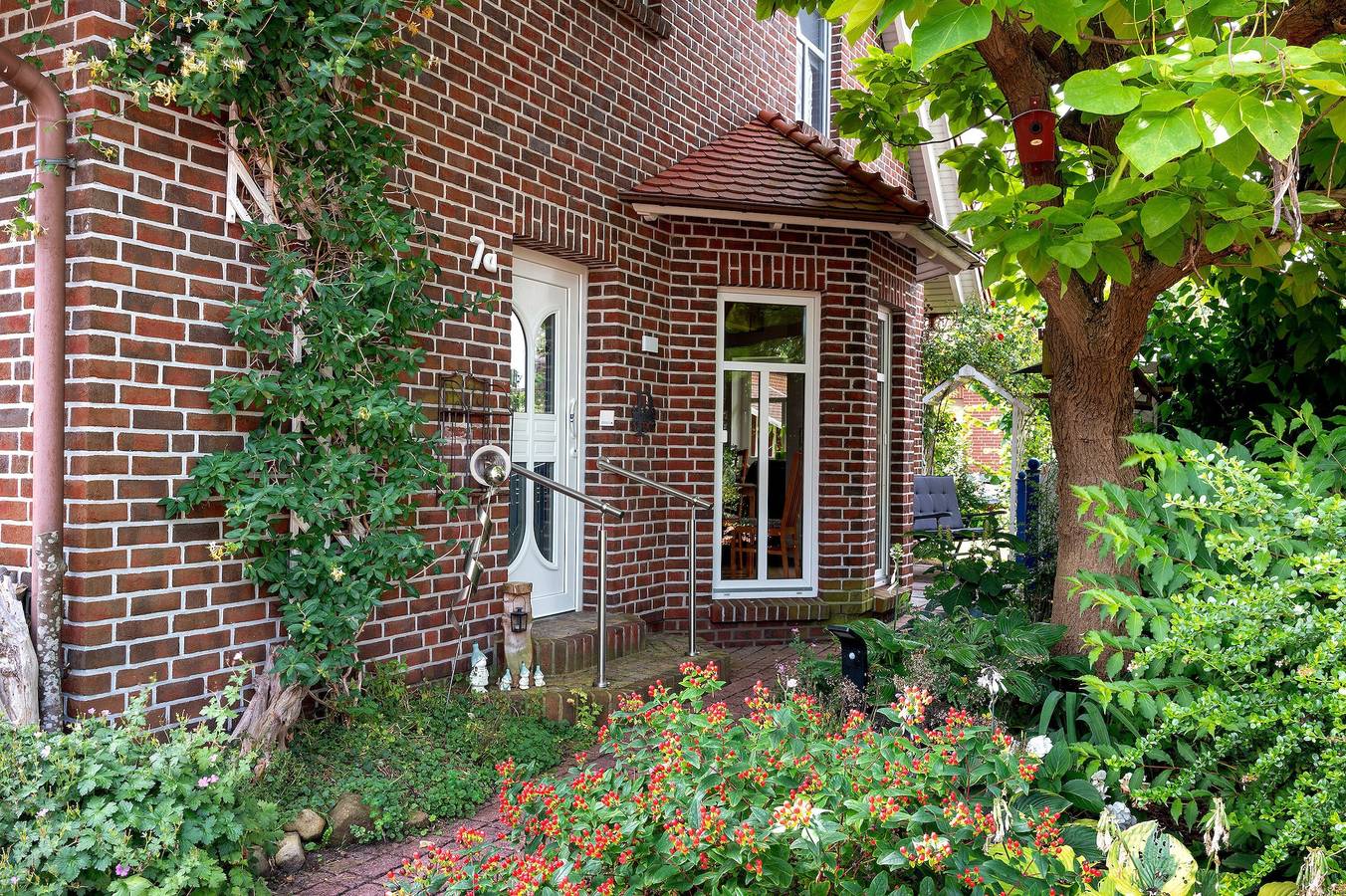 Ganze Wohnung, Ferienwohnung 'Inge Huus' mit privater Terrasse, privatem Garten und Wlan in Hude (Oldenburg), Naturpark Wildeshauser Geest