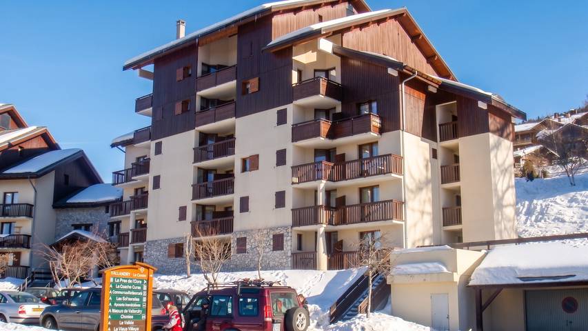 Studio pour 4 personnes, avec balcon/terrasse - 1