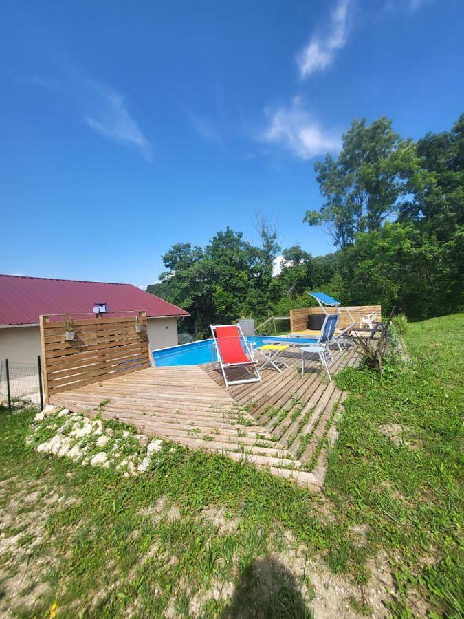 Location de vacances pour 3 personnes, avec jardin ainsi que piscine et vue dans La Motte-Fanjas - 4