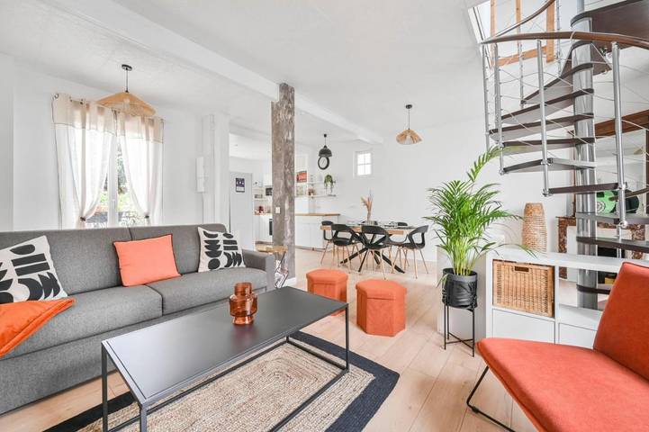 Location de vacances pour 8 personnes, avec terrasse et jardin à Maisons-Alfort - 2