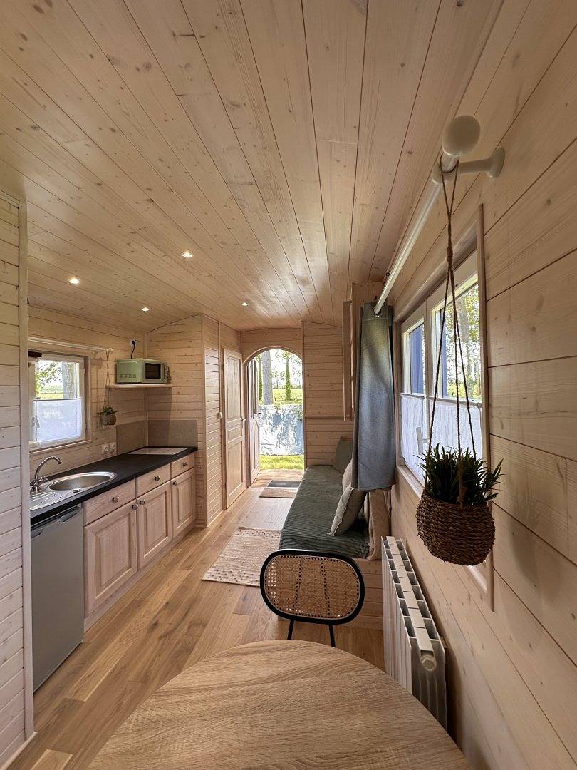 La roulotte de la Bastide in Pontorson, Région d'Avranches