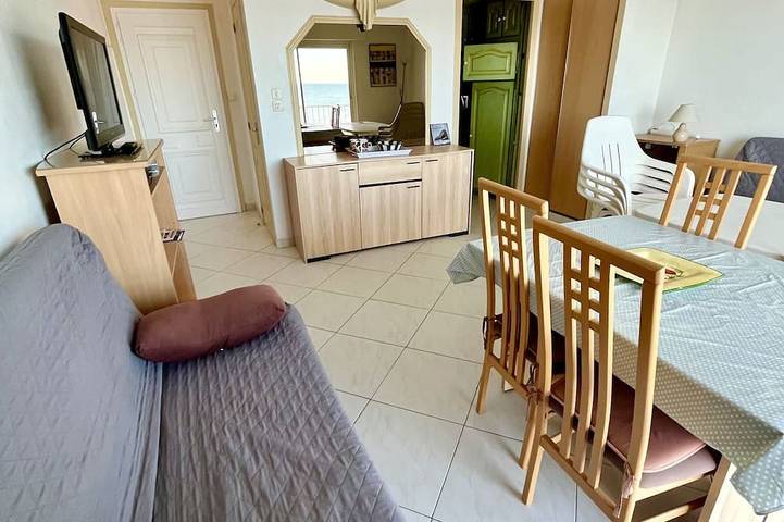 Ganze Wohnung, Schönes Studio mit Meerblick und direktem Zugang zum Strand in Palavas-les-Flots, Mittelmeerküste (Frankreich)