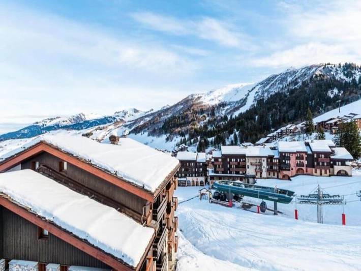 Chalet pour 5 personnes, avec balcon, animaux acceptés dans Valmorel - 3