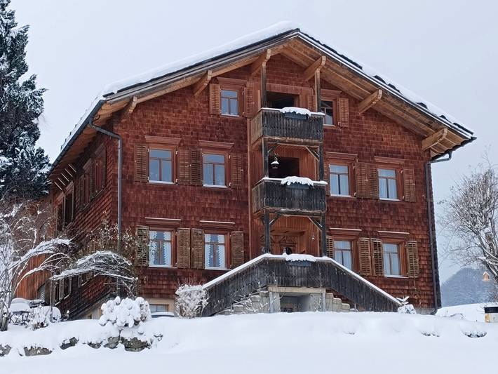 Ferienwohnung für 2 Personen, mit Garten und Ausblick