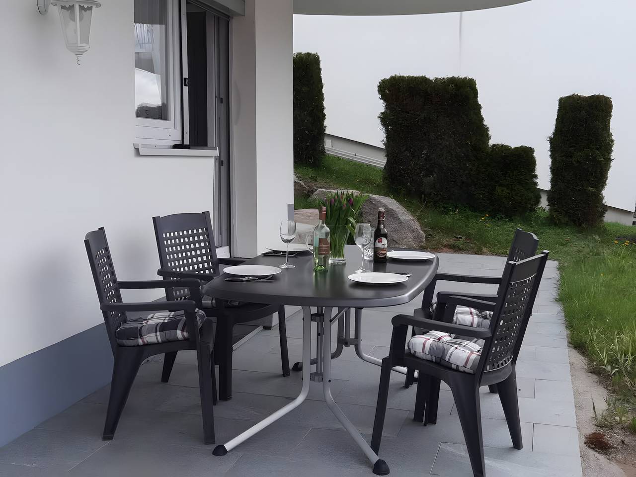 Ganze Wohnung, Ferienwohnung 'Windradblick' mit Privatterrasse und Wi-Fi in Schonach, Schonach im Schwarzwald
