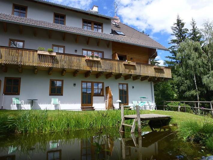 Ferienwohnung für 5 Personen, mit Terrasse und Garten sowie Ausblick und Sauna, kinderfreundlich in Nockberge - 3