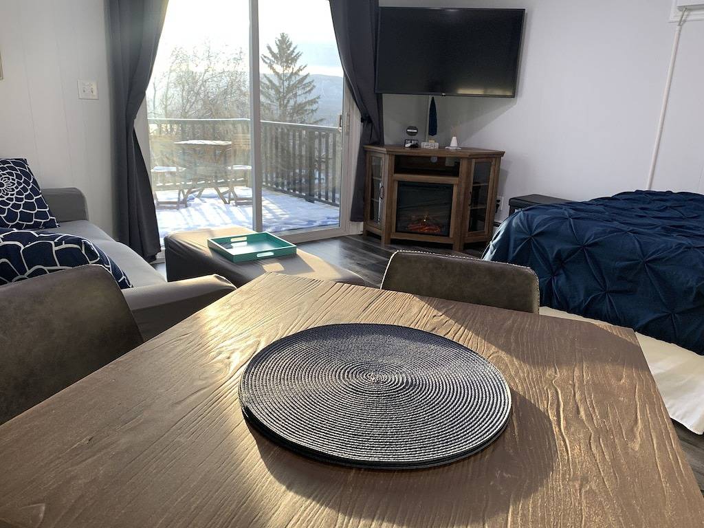 Ganze Wohnung, Hudson River View Suite-idyllic getaway with fireplace & private deck-75 min Nyc in Orange County (NY)