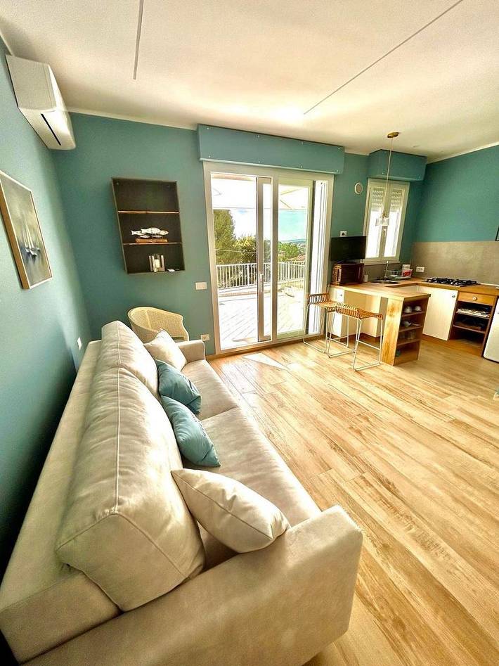 Appartement entier, Appartement de vacances pour 2 personnes avec terrasse in Numana, Riviera del Conero